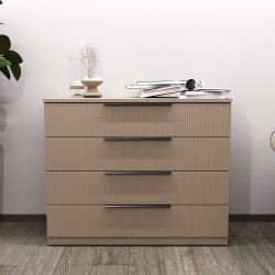 Comoda Bayro Murano 1000x810x450 Positano (Gray Stone)