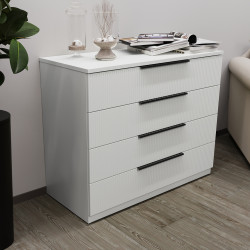 Комод Bayro Murano 1000x810x450 Positano (White Matte) Thumb