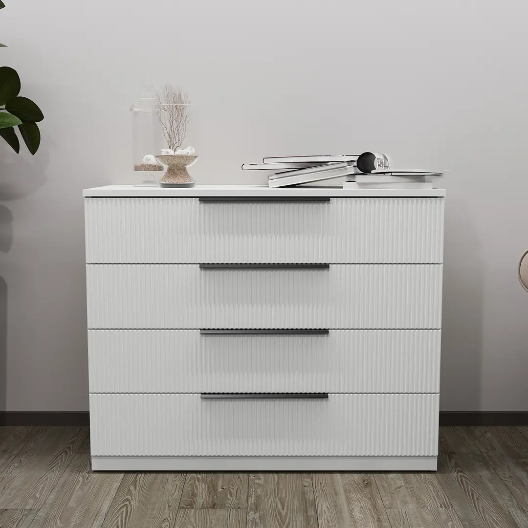 Комод Bayro Murano 1000x810x450 Positano (White Matte)