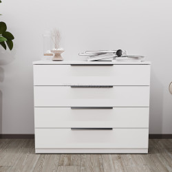 Comoda Bayro Murano 1000x810x450 (White Matte)