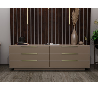 Comoda Bayro Napoli 1800x560x500 (Gray Stone)