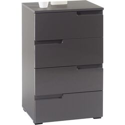 Comoda Bega Spice 4 (Dark Gray Gloss)