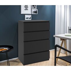 Комод Belini SI KOM1/0/B/B/0/0 (Black)