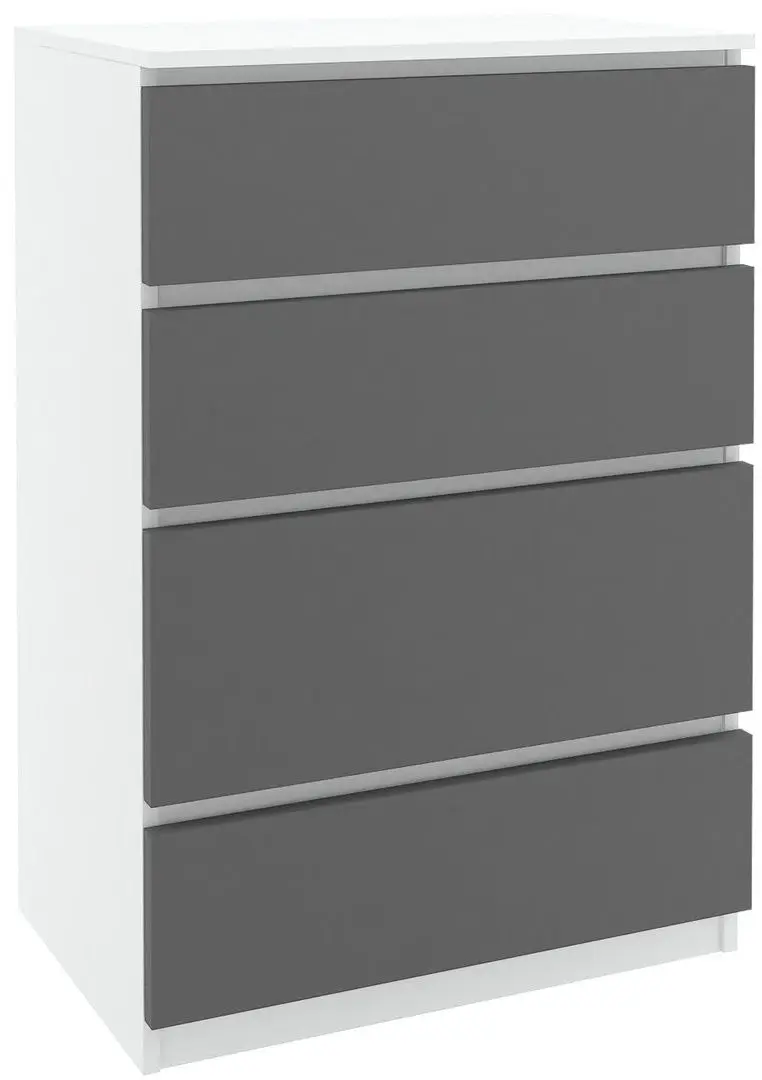 Comoda Belini SI KOM1/0/W/SR/0/0 (Graphite Gray/White)