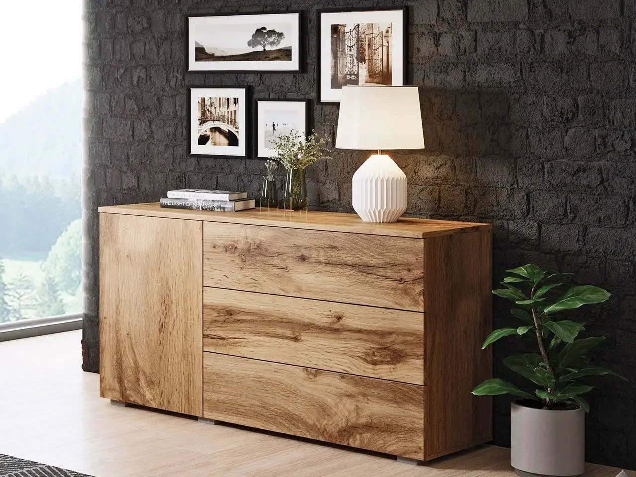 Tumba Bratex Paris 110 (Wotan Oak)