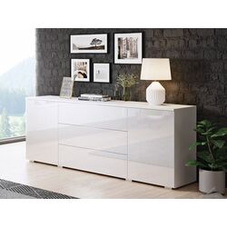 Tumba Bratex Paris 150 (White/White Gloss)