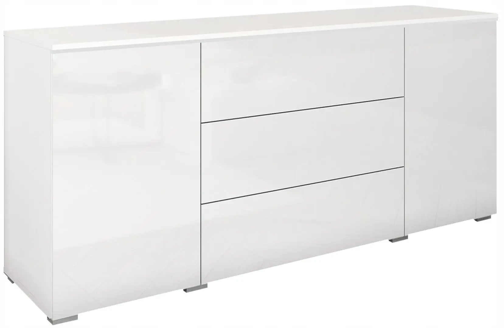 Tumba Bratex Vera 150 (White/White Gloss)