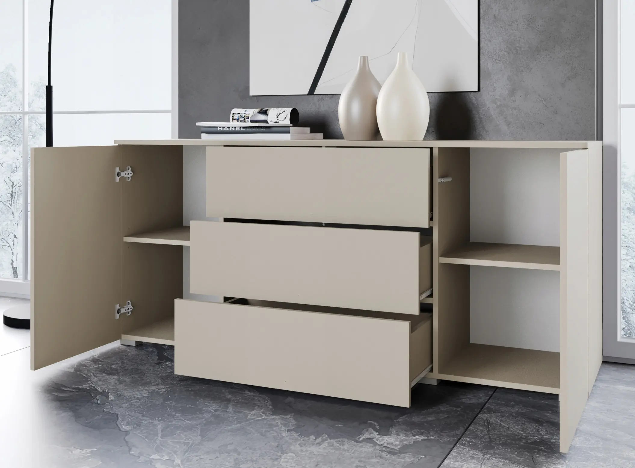 Tumba Bratex Paris 150 (Cashmere) - 2