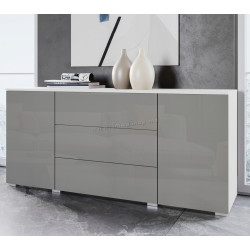 Tumba Bratex Paris 150 (White/Grey Gloss)