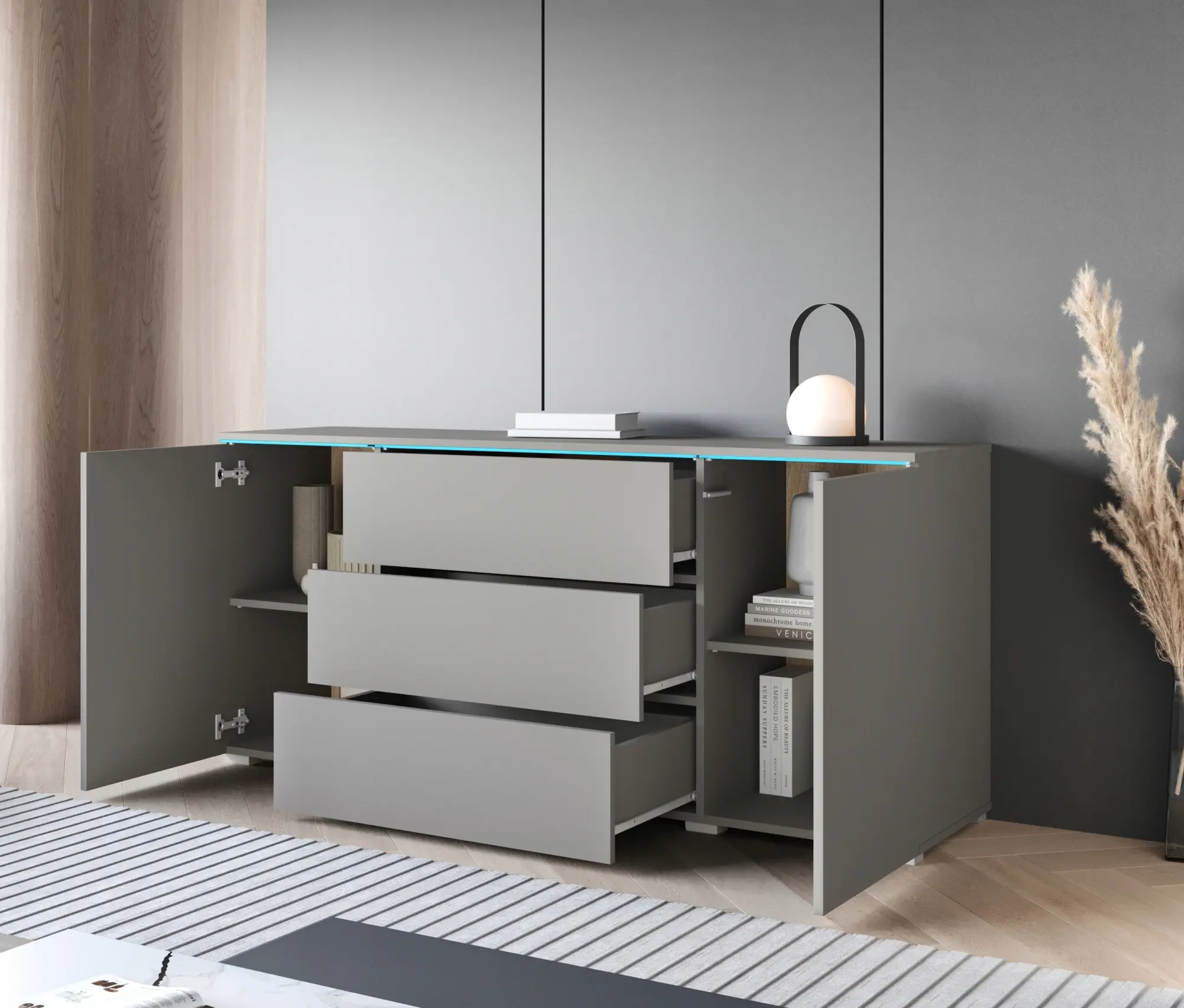 Tumba Bratex Vera 150 (Grey Pallad) - 2