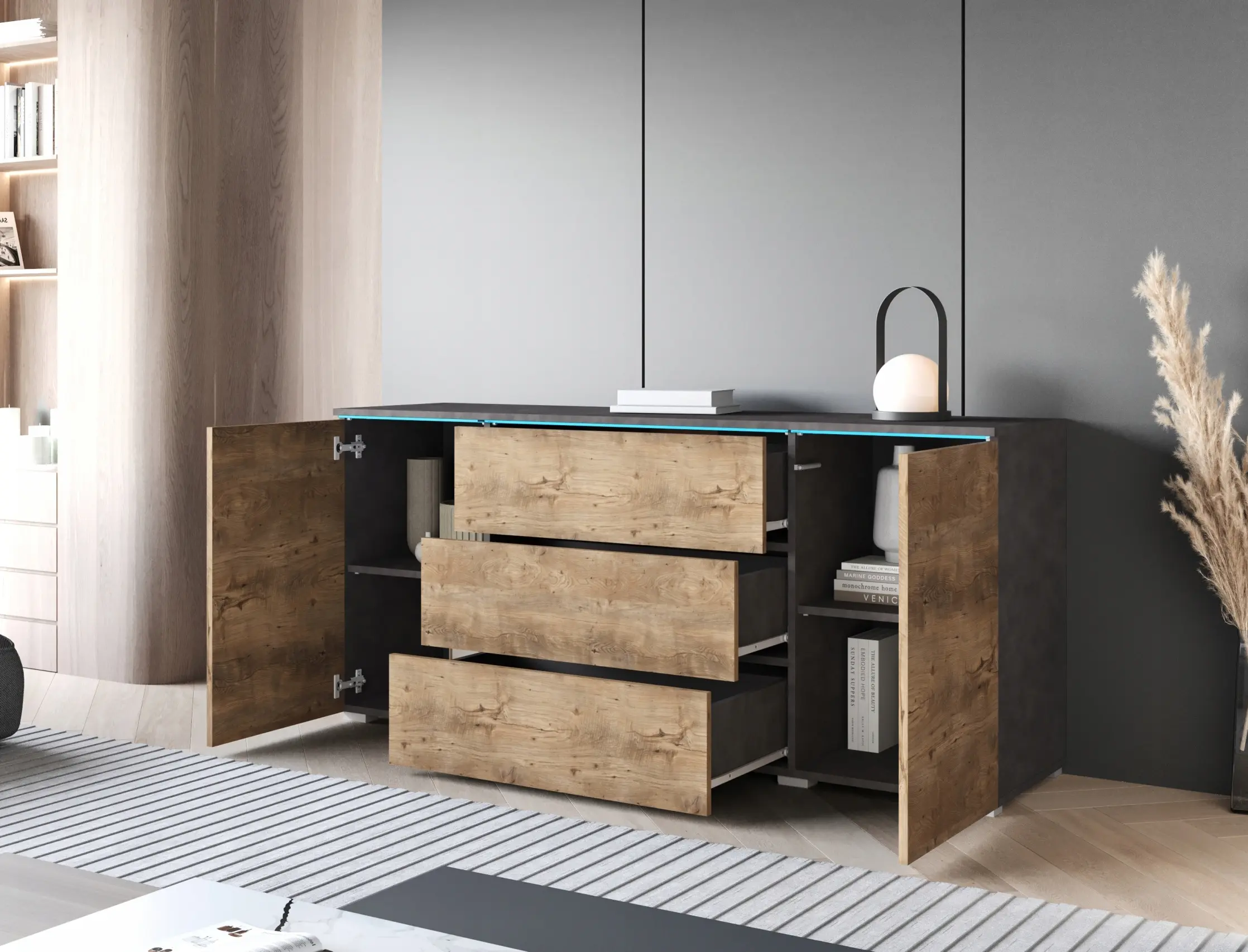 Tumba Bratex Vera 150 (Matera/Сhestnut) - 2