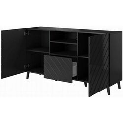Comoda Cama Abeto CZ (Gloss Black/Gloss) Thumb