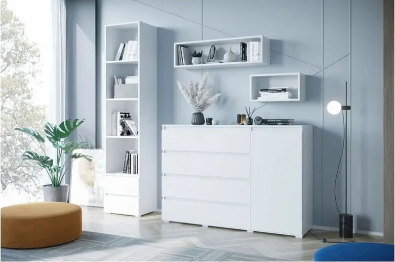 Комод Cama Coco C5 (White Matte) - 2