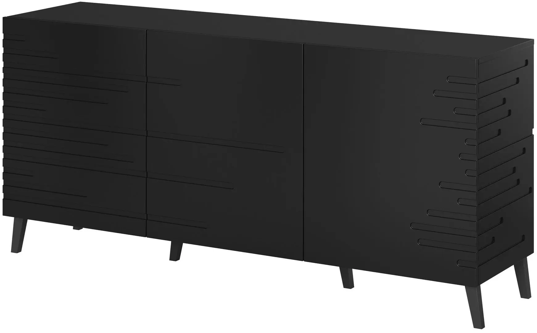 Comoda Cama Nova CZ (Black Matte)