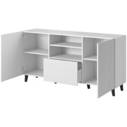 Comoda Cama Pafos KOM150 BI (White Matte) Thumb