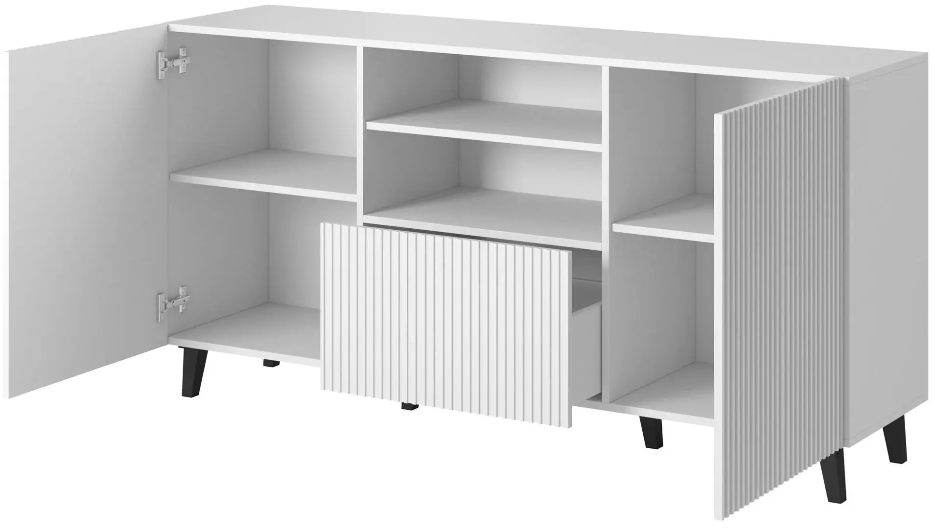 Comoda Cama Pafos KOM150 BI (White Matte)