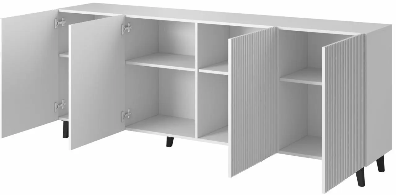 Comoda Cama Pafos KOM200 BI (White Matte)