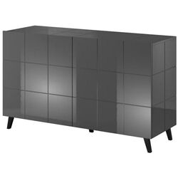 Comoda Cama Reja 2D (Graphite Grey Gloss)