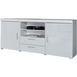 Comoda Cama Samba 5 BI/BI (White/White Gloss)