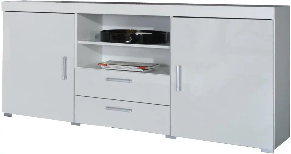 Comoda Cama Samba 5 BI/BI (White/White Gloss)