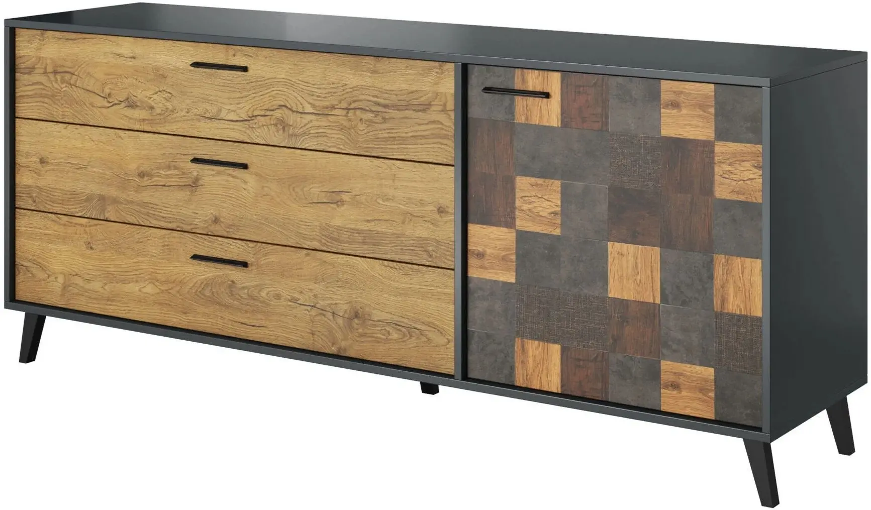 Комод Cama Soul 1D3S (Anthracite)