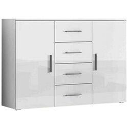Комод Cama Uni BI/BI (White/White Gloss)