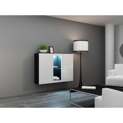 Комод Cama Vigo CZ/B (Black/White Gloss) Thumb
