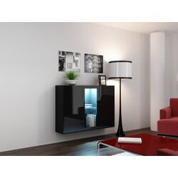Комод Cama Vigo CZ/C (Black/Black Gloss) Thumb
