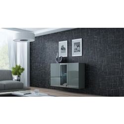 Комод Cama Vigo SZ/S (Grey/Grey Gloss) Thumb