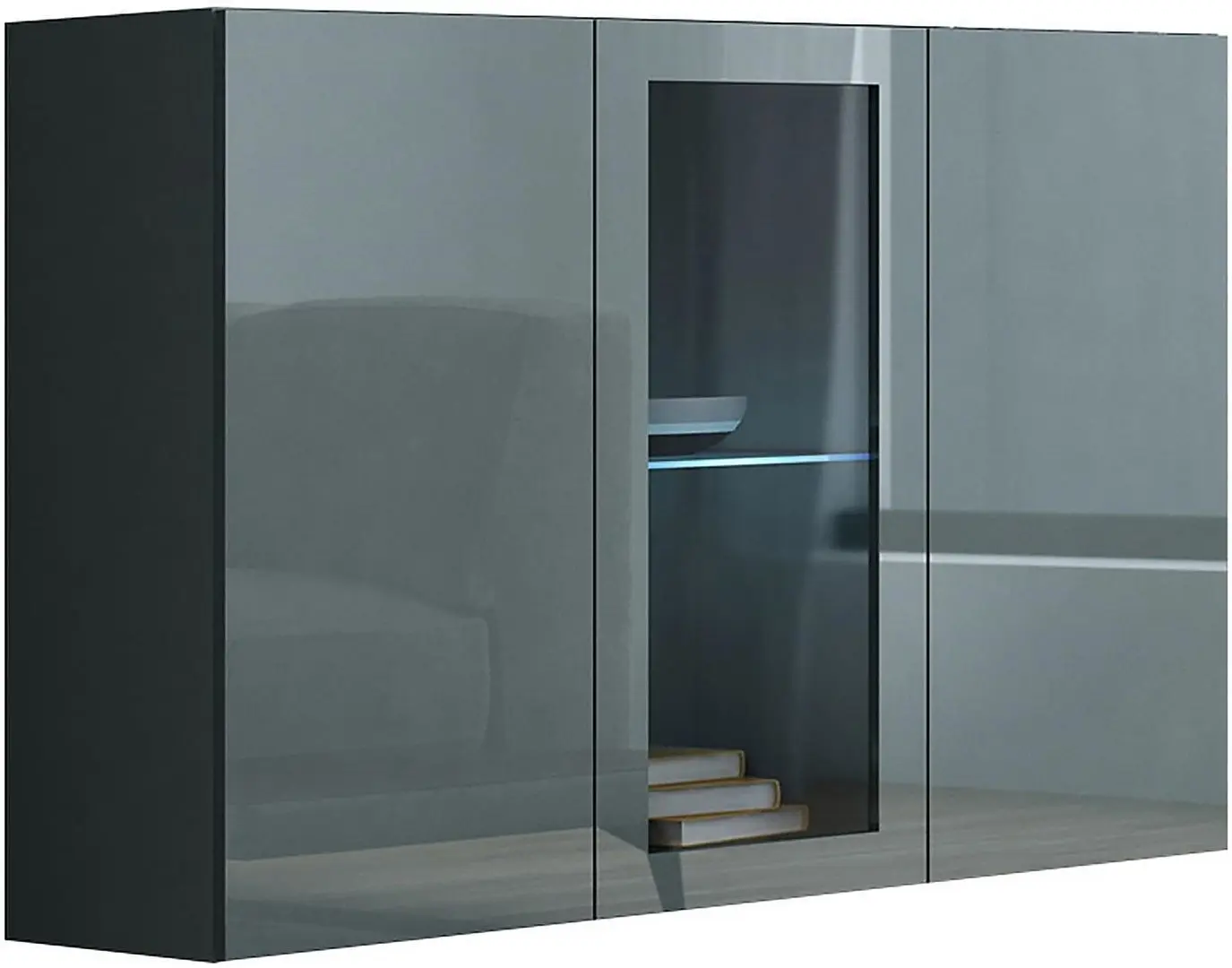 Комод Cama Vigo SZ/S (Grey/Grey Gloss)