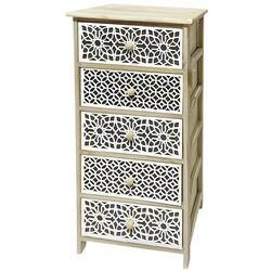 Comoda Chomik Alice PHO7094 (Natural/White) Thumb