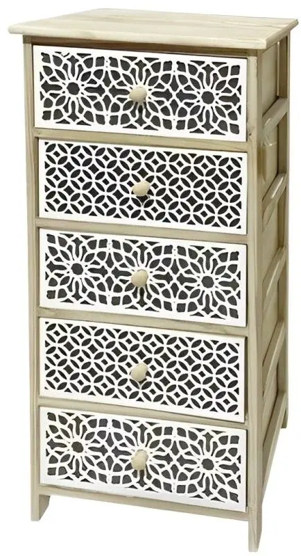 Comoda Chomik Alice PHO7094 (Natural/White)