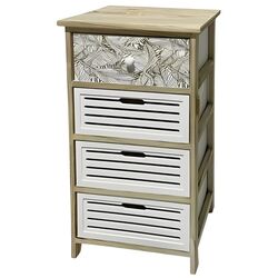 Comoda Chomik Eliza PHO8923 (Natural/White) Thumb