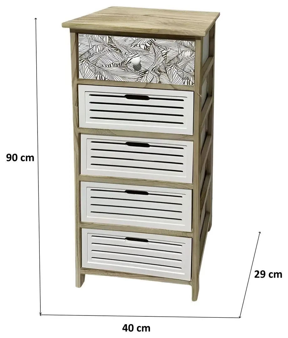 Comoda Chomik Eliza PHO8930 (Natural/White)