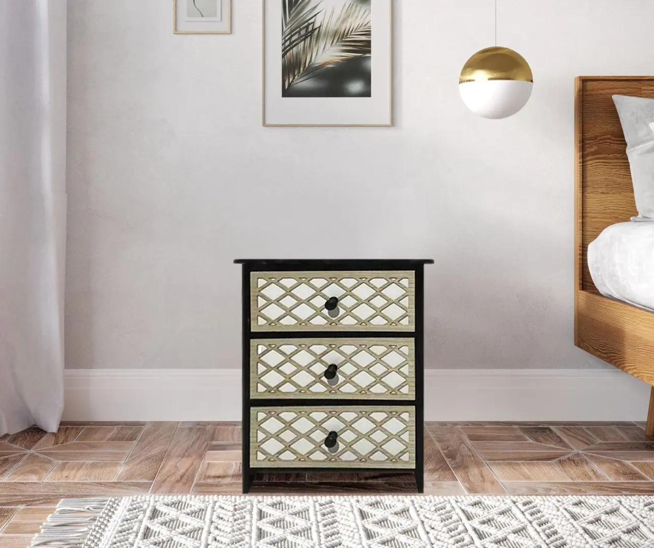 Noptiera Chomik Laura PHO8947 (Brown/Beige)