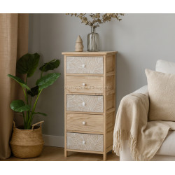 Comoda Chomik Luiza 5900779902688 (Natural)