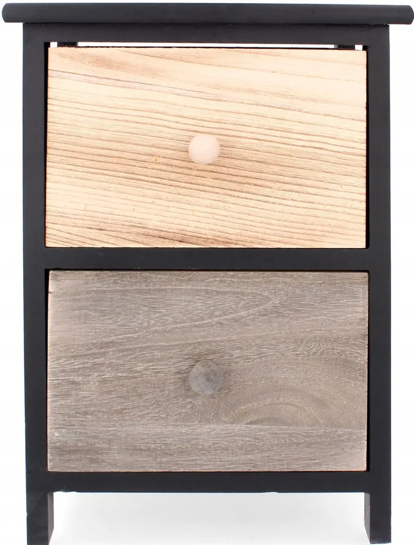 Noptiera Chomik Old Fashion COU8071 (Black/Wood)