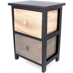 Noptiera Chomik Old Fashion COU8071 (Black/Wood)