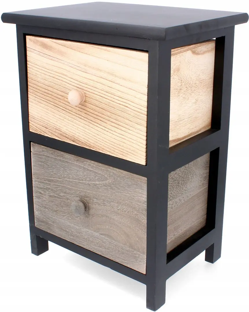 Noptiera Chomik Old Fashion COU8071 (Black/Wood)