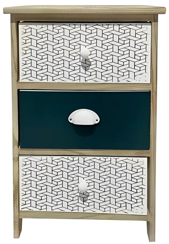 Noptiera Chomik PHO7131 (Natural/White/Dark Blue)