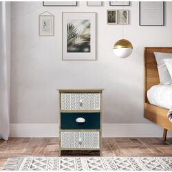 Noptiera Chomik PHO7131 (Natural/White/Dark Blue)