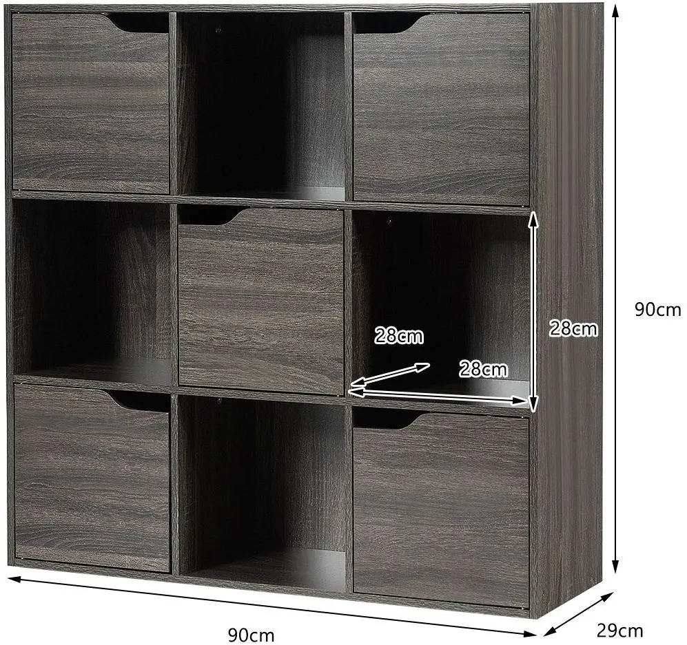 Etajera Costway HW63874GR (Grey)