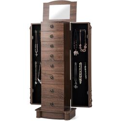 Comoda Costway HW65841 (Dark Wood) Thumb