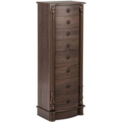Comoda Costway HW65841 (Dark Wood) Thumb