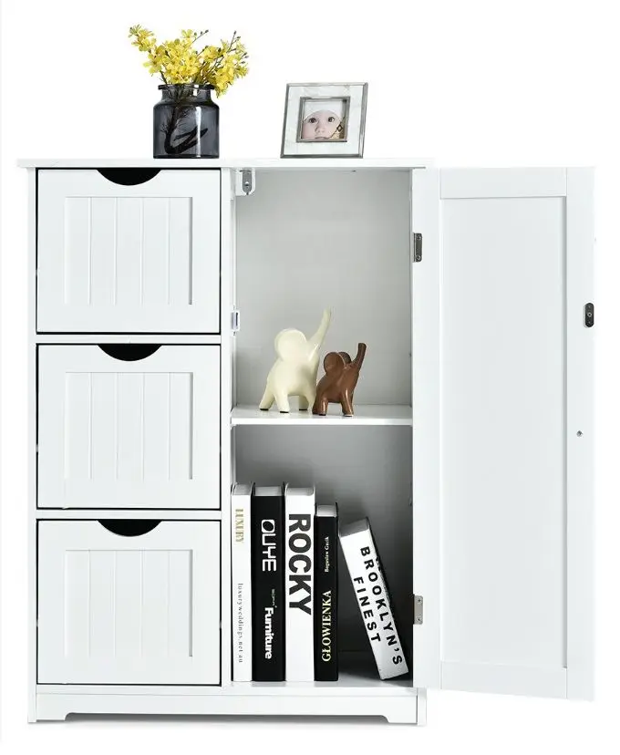 Tumba Costway HW66236WH (White)