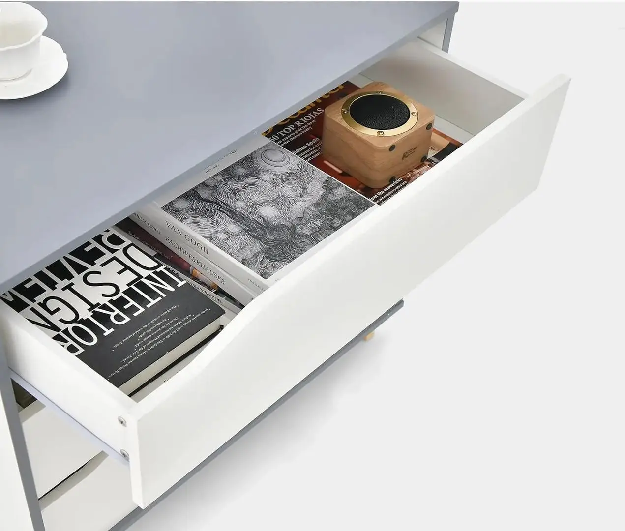 Tumba Costway JV10927WH (White)