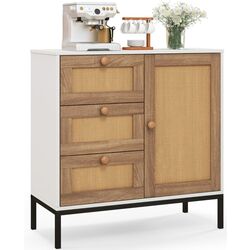 Tumba Costway JV11254WH (Natural/White) Thumb