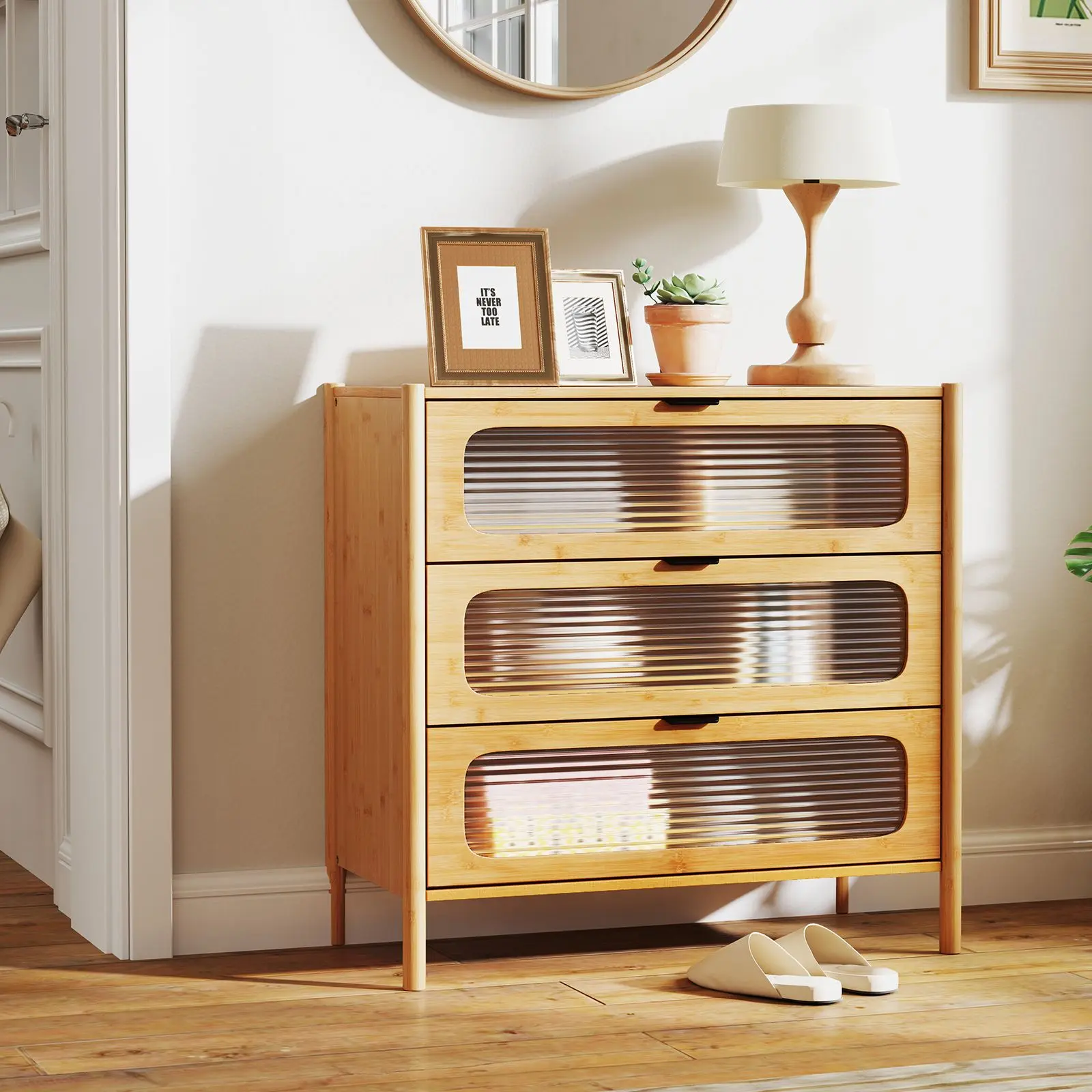 Comoda Costway JV11257NA (Bamboo) - 4