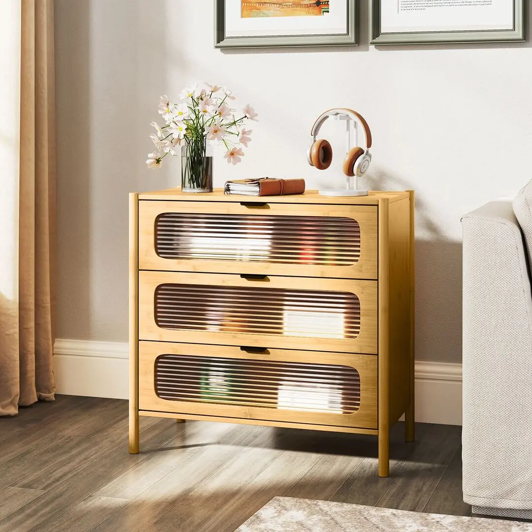 Comoda Costway JV11257NA (Bamboo)