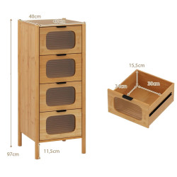 Comod Costway JV11258NA (Bamboo) Thumb